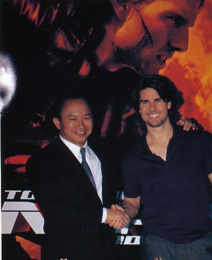 tom cruise mission impossible 2. on Mission Impossible 2 in